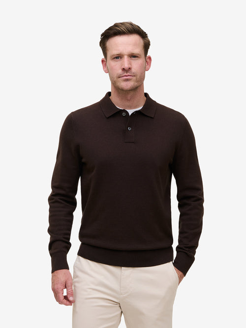 harvey knit · dark brown · nolabel placeholder