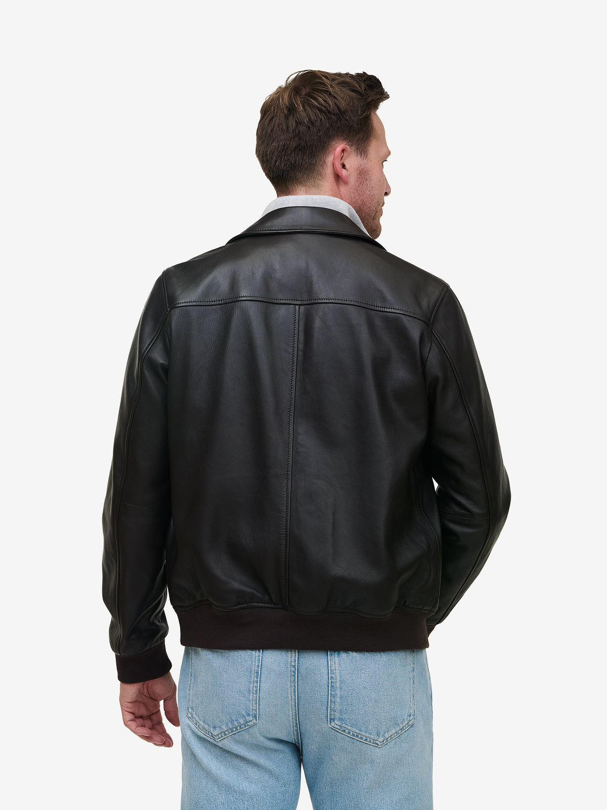 riley jacket · dark brown · nolabel placeholder