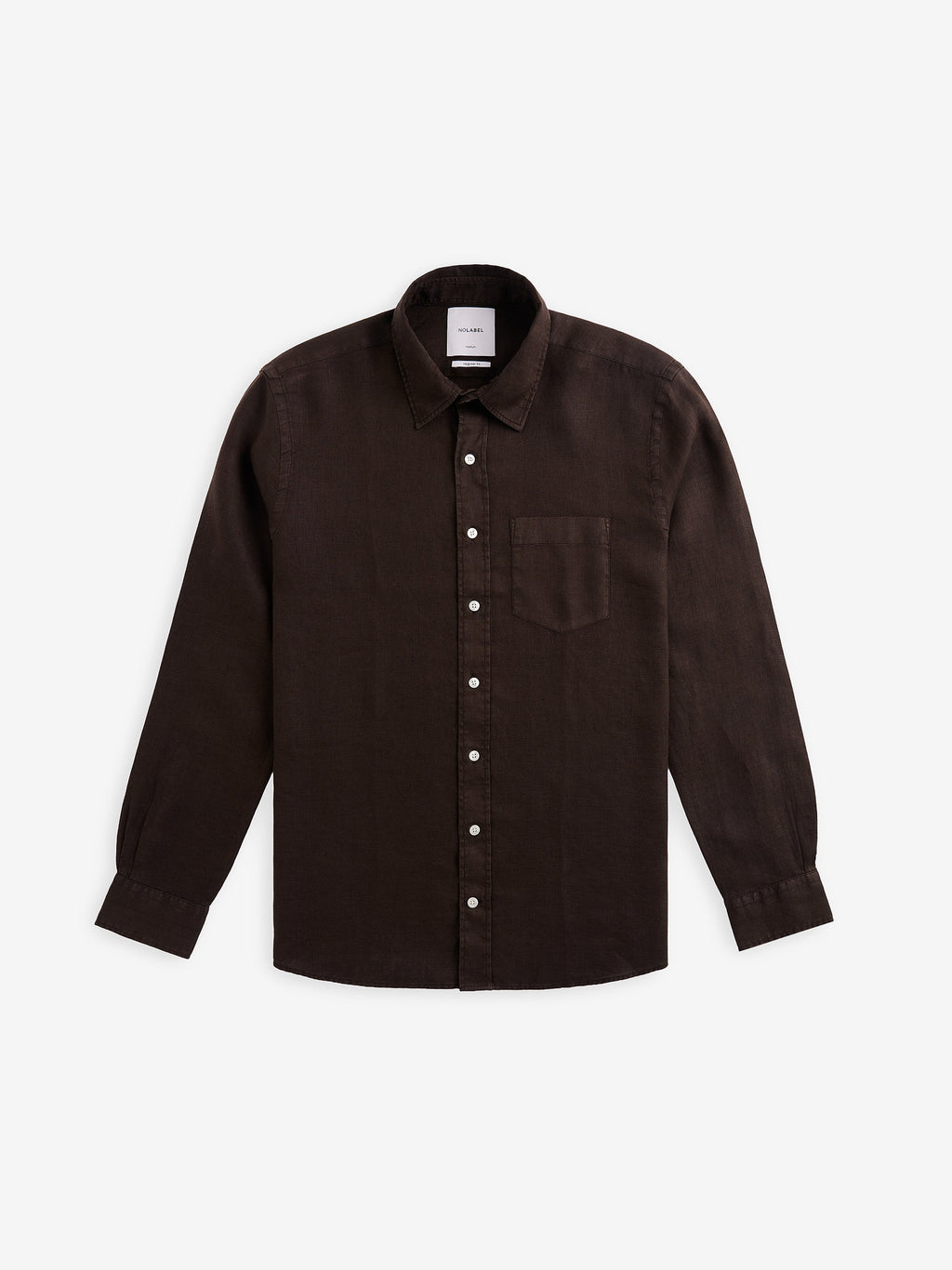 brookvale shirt · dark brown · nolabel placeholder